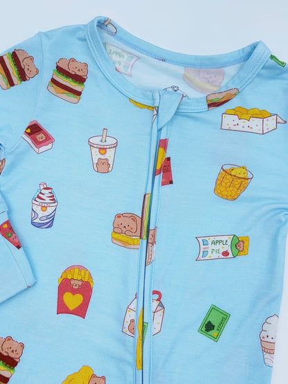 Baby Sleepysuit - Fast Food-rrific!