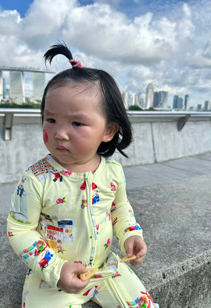 Baby Sleepysuit - Singapore Lah!